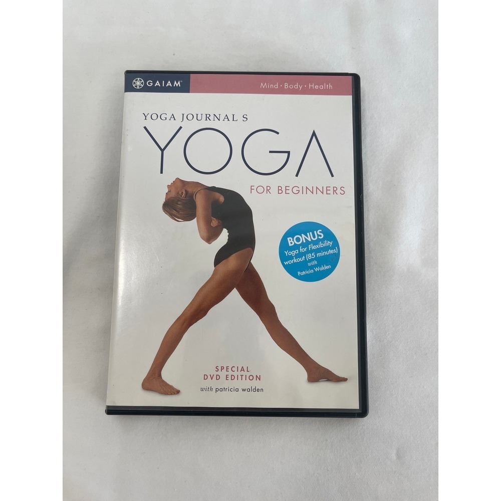 Gaiam Yoga Journal's Yoga for Beginners DVD Patricia Walden Special Edition